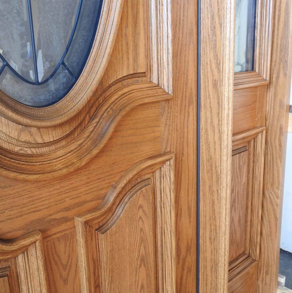 American Red Oak Door Unit Prehung Finished – Ready to be installed - Image 5