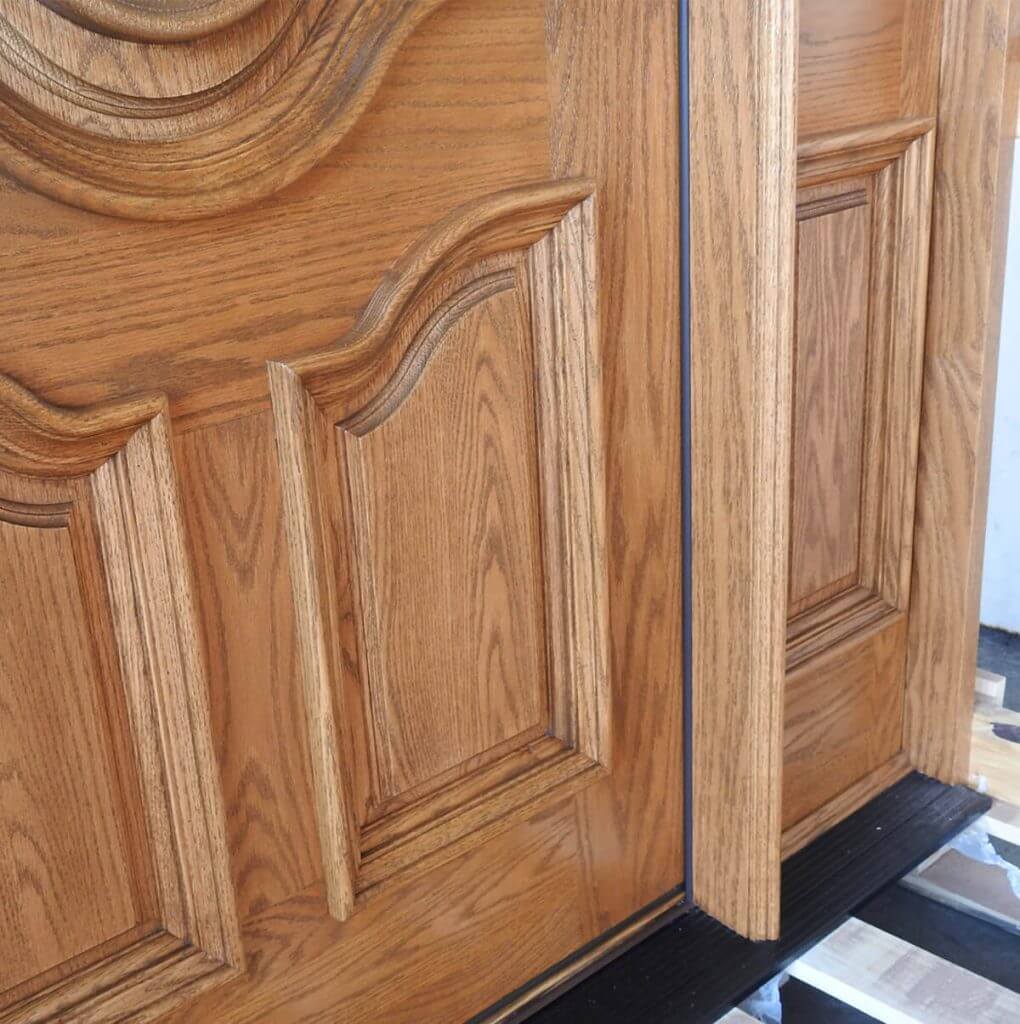 American Red Oak Door Unit Prehung Finished – Ready to be installed - Image 3