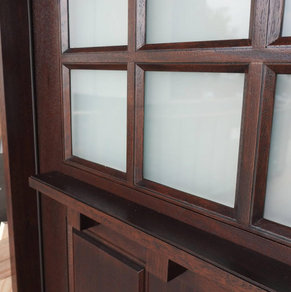 Craftsman Style Single Door Unit Prehung  Finished - Ready to be installed - Image 2