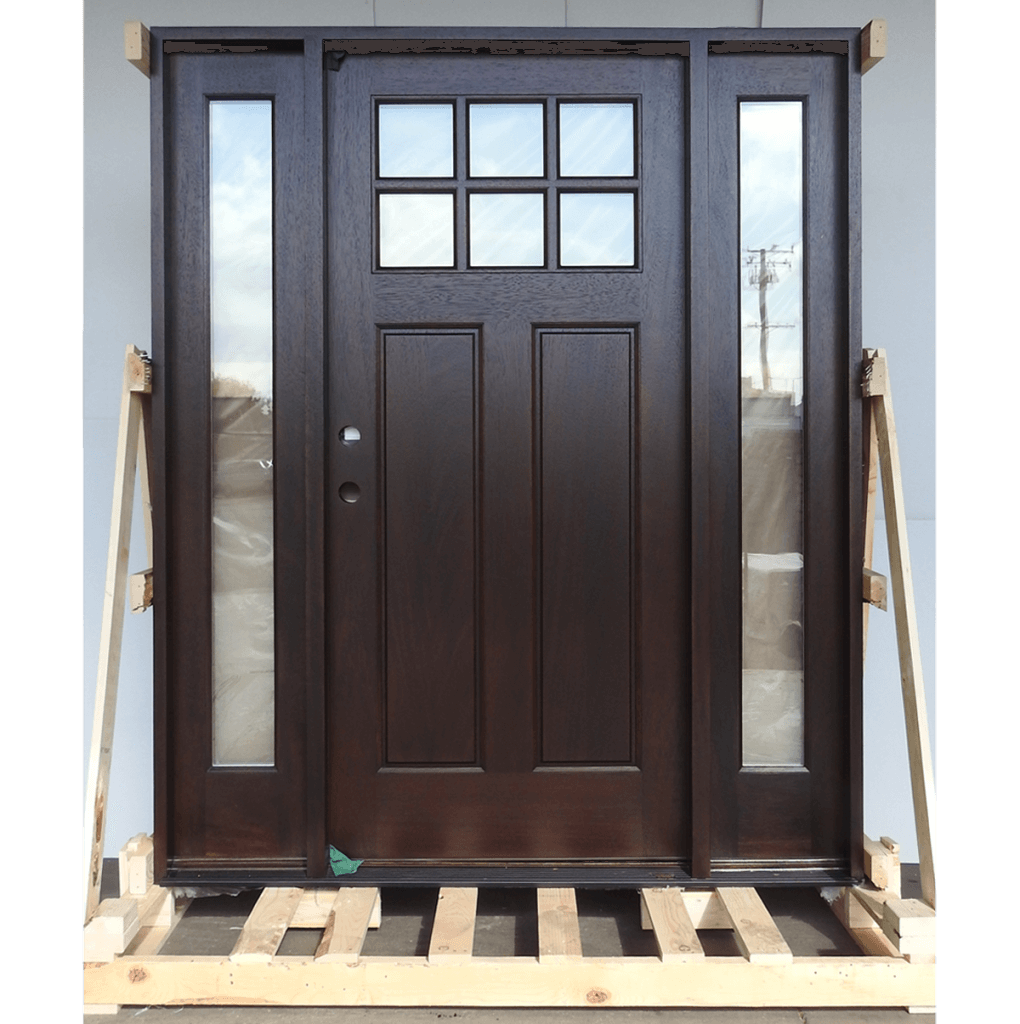 Craftsman Style Door Unit Prehung  Finished - Ready to be installed