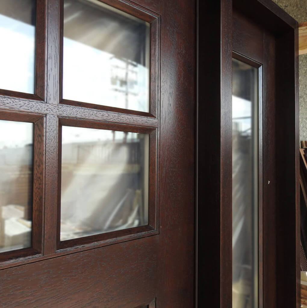 Craftsman Style Door Unit Prehung  Finished - Ready to be installed - Image 3