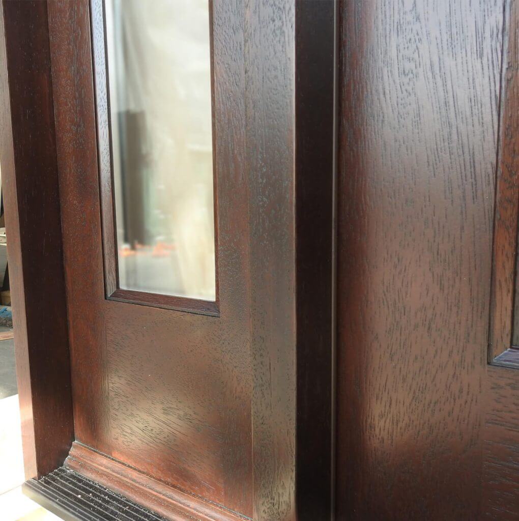 Craftsman Style Door Unit Prehung  Finished - Ready to be installed - Image 2