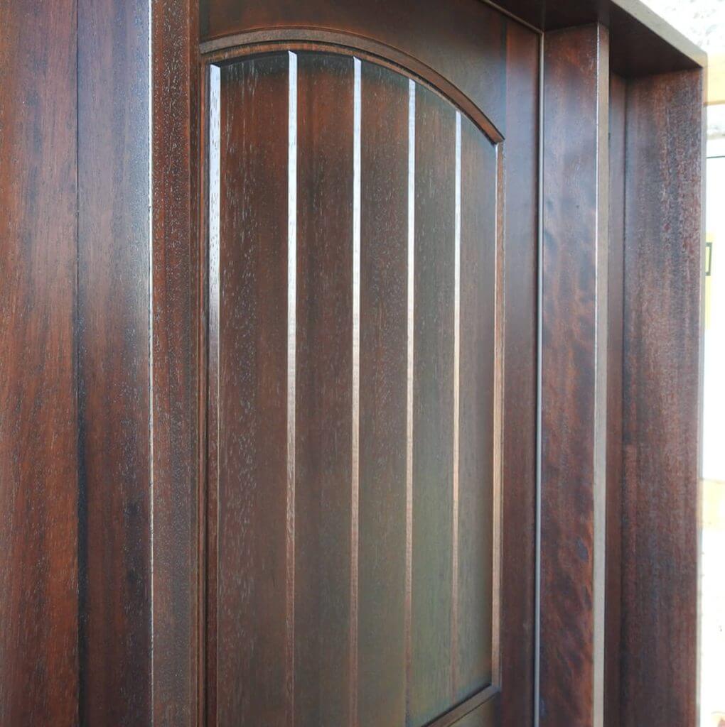 Rustic Mahogany Door Unit Prehung Finished – Ready to be installed - Image 4