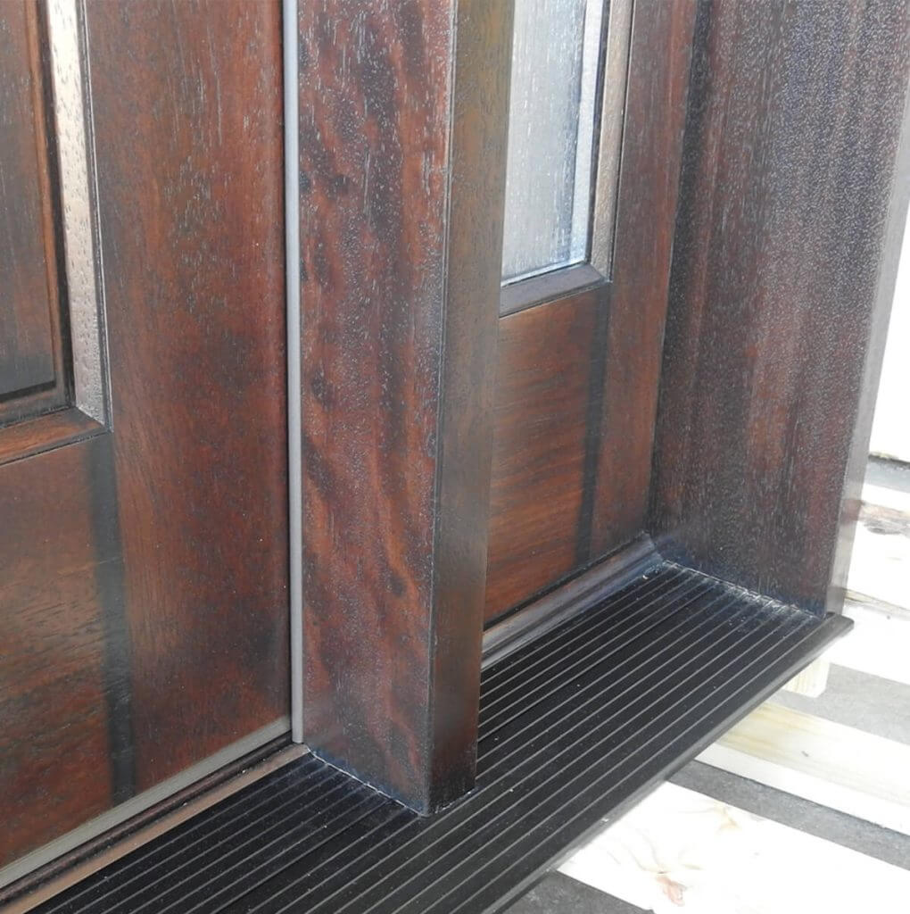 Rustic Mahogany Door Unit Prehung Finished – Ready to be installed - Image 3