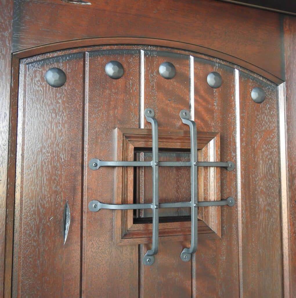 Rustic Mahogany Single Door Prehung Finished – Ready to be installed - Image 4