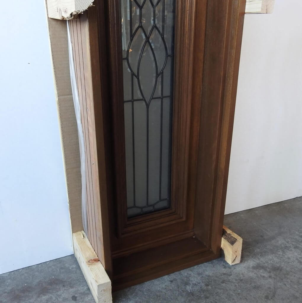 Mahogany Type Transom Framed Finished – Ready to be installed - Image 2