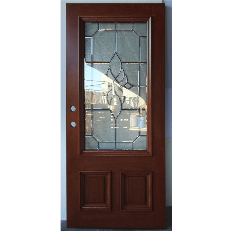 Mahogany Type Slab-Door-Only Finished - Ready to be installed